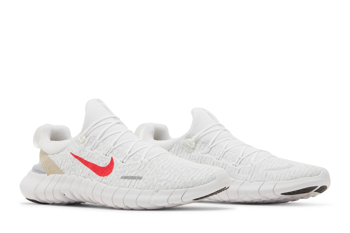 Nike Free RN 5.0 'White Siren Red' CZ1884-101