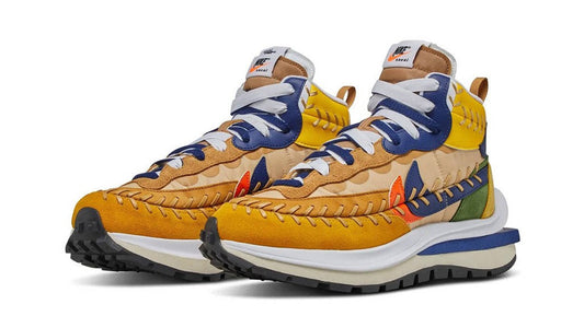 Nike Vaporwaffle X Jean Paul Gaultier X Sacai Sesame Blue Void