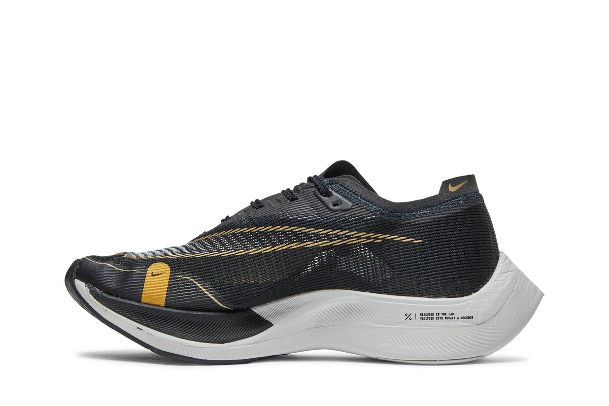 Nike ZoomX Vaporfly Next% 2 'Black Metallic Gold Coin' CU4111-001