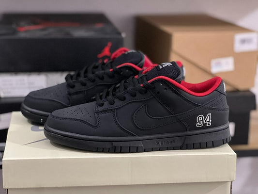 Nike SB Dunk Low Supreme '94 Black Varsity Red DH3228-001