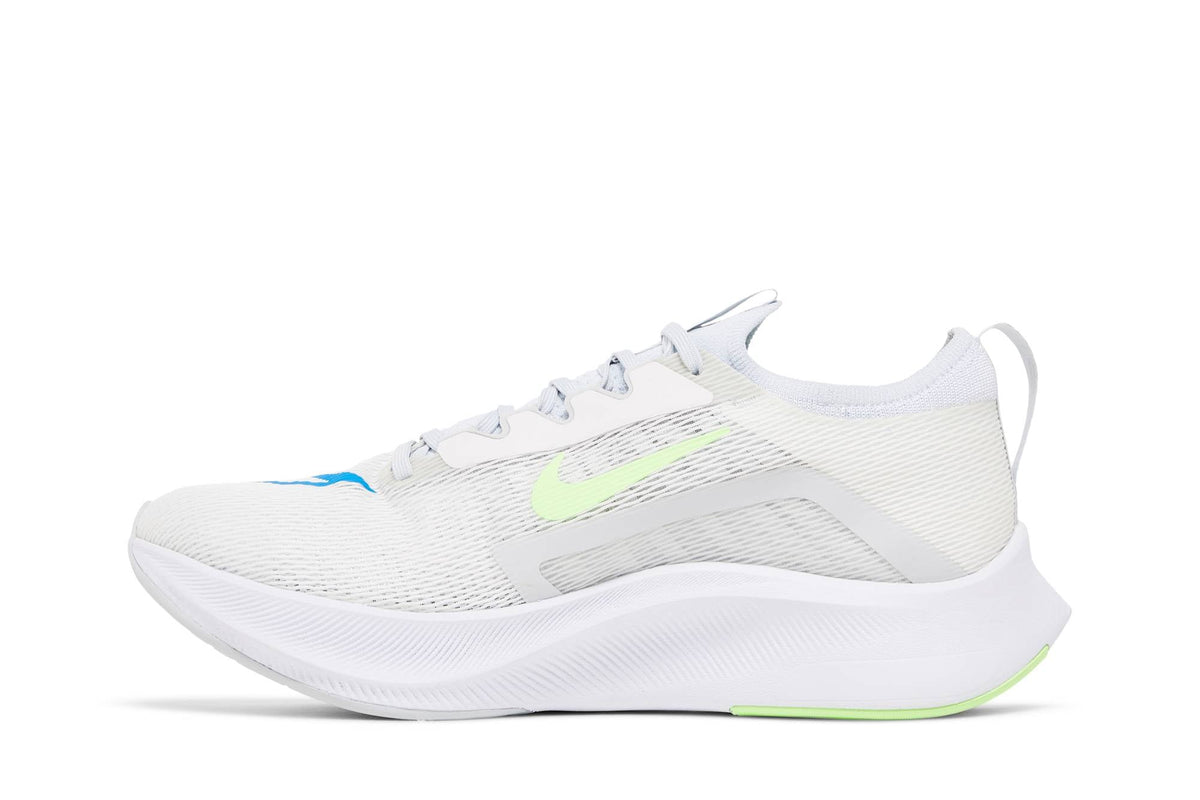 Nike Zoom Fly 4 'White Imperial Blue Lime Glow' CT2392-100