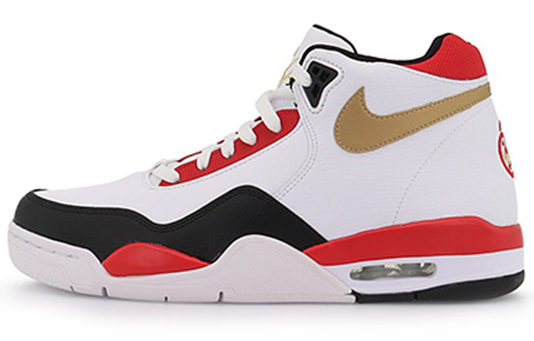 Nike Flight Legacy Shoes White/Golden/Red DD8493-169