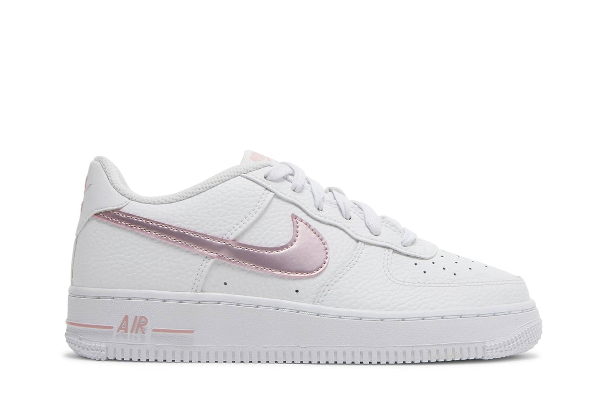 ( Grade School ) Nike Air Force 1 Low White Pink Glaze CT3839-104
