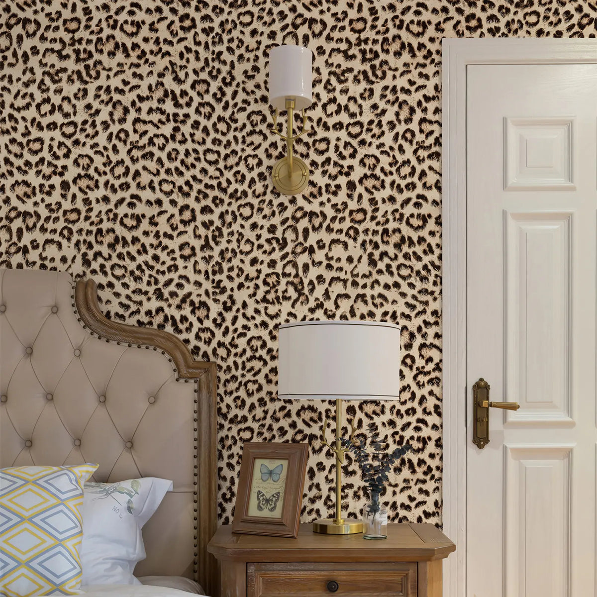 Leopard Spot Self-Adhesive Wall Covering Roll