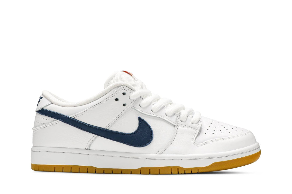 Nike SB Dunk Low Pro ISO Orange Label White Navy CZ2249-100